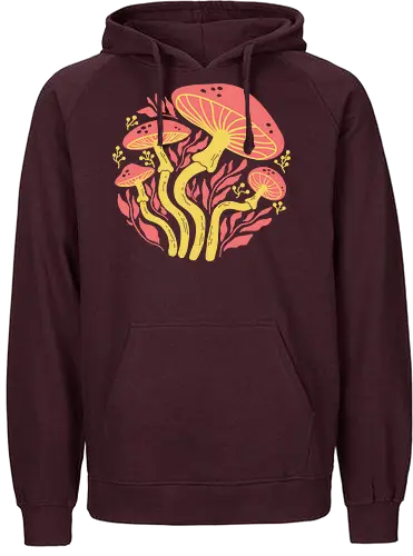 Botanical Mushrooms - pilz, mushroom - Fairtrade Hoodie