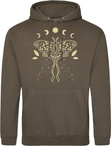 Magical Floral luna Moth