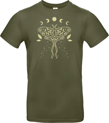 Magical Floral luna Moth