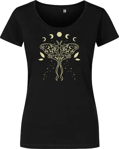 Magical Floral luna Moth