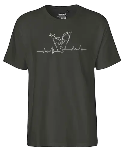 beer is life - bier, beer, Hrtbt - Fairtrade T-Shirt