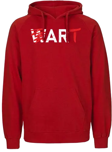 art not war - No war, art, Statement - Fairtrade Hoodie