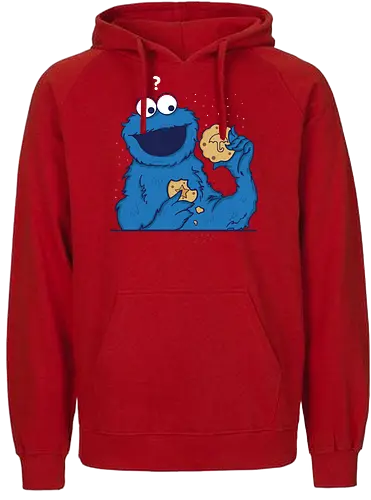 cookie game - cookie, monster, squid, game - Fairtrade Hoodie