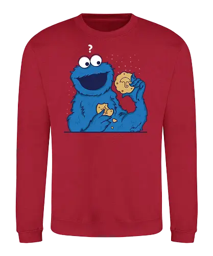 cookie game - cookie, monster, squid, game - Sweatshirt