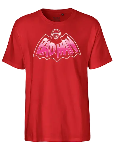bad man - bat, vader, crossover - Fairtrade T-Shirt
