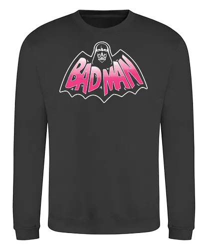 bad man - bat, vader, crossover - Sweatshirt