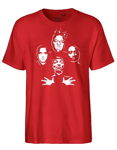 bohemian RAPsopdy - Rapper, music, Eminem, 2Pac, Snoop Dogg, queen - Fairtrade T-Shirt
