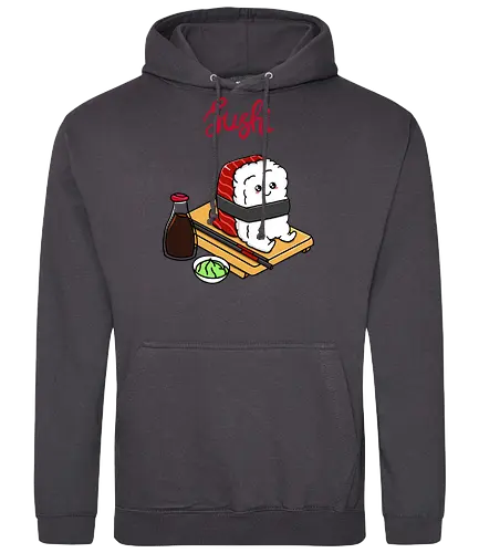 Happy Tuna Sushi - sushi, rice - Standard Hoodie