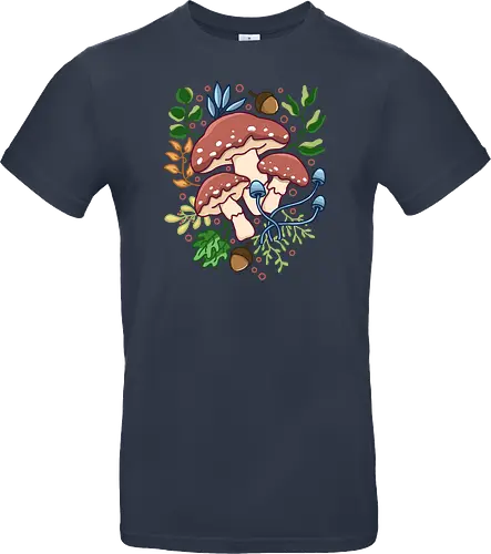 Mushroom and Floral