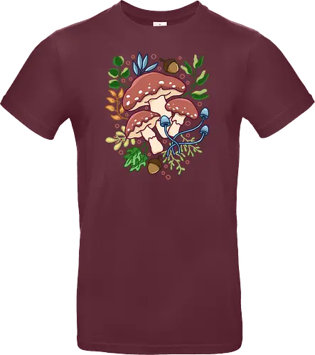 Mushroom and Floral