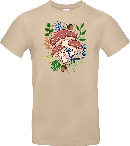 Mushroom and Floral