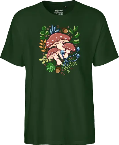 Mushroom and Floral