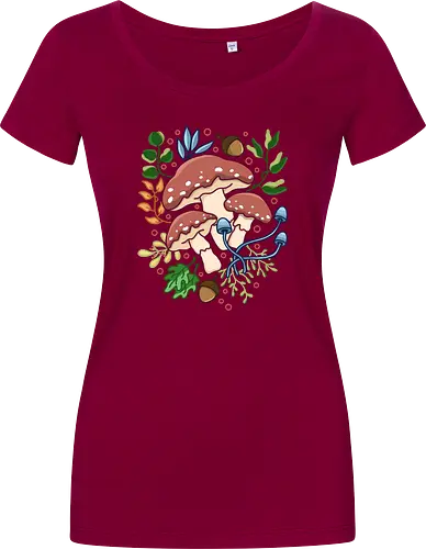 Mushroom and Floral