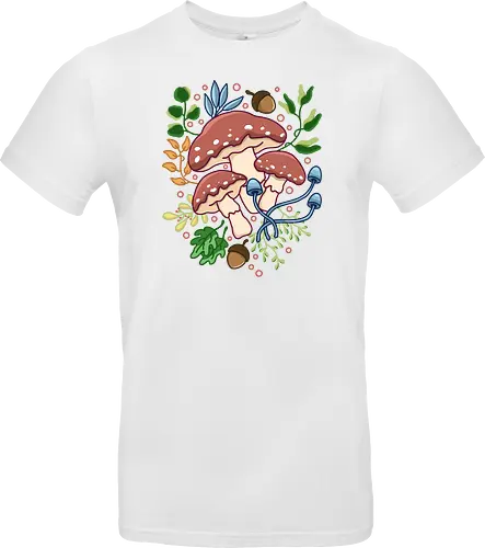 Mushroom and Floral