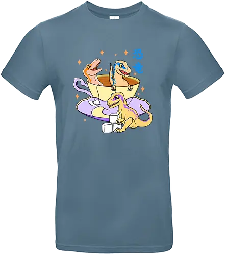 Happy Raptor - raptor, dino, tee, t - Standard T-Shirt