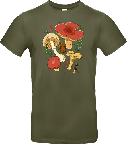Mushrooms Botanical