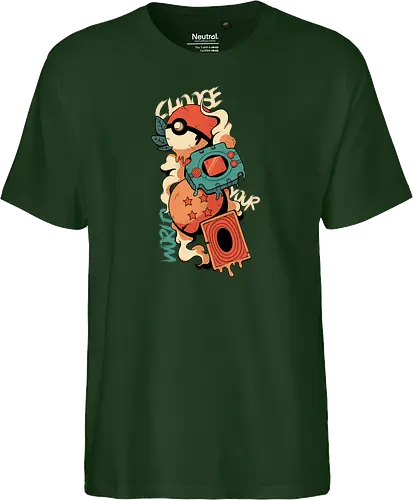 Choose Your World - adventure, abenteuer, anime - Fairtrade T-Shirt