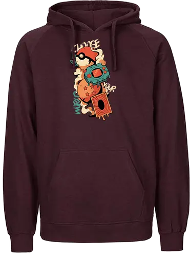 Choose Your World - adventure, abenteuer, anime - Fairtrade Hoodie