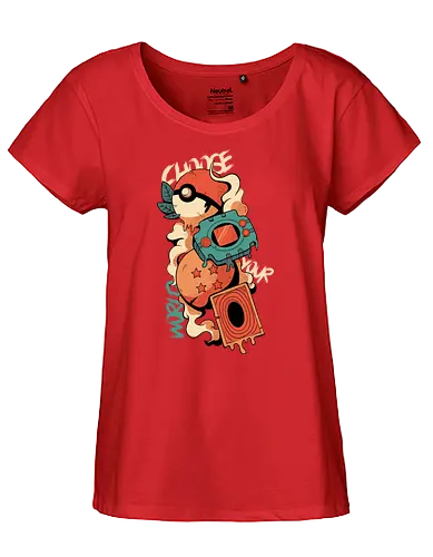 Choose Your World - adventure, abenteuer, anime - Fairtrade Girl Shirt