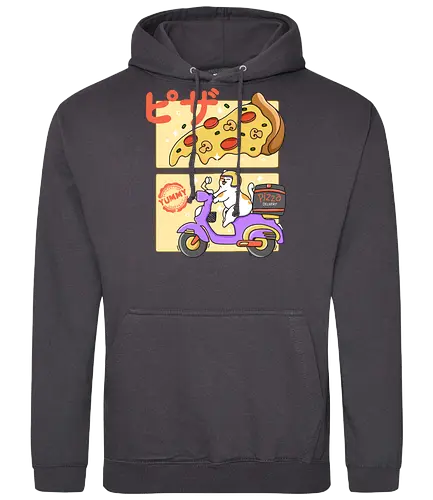 The Best Pizza - cat, katze, pizza - Standard Hoodie