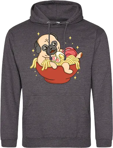 Little Pug and Ramen