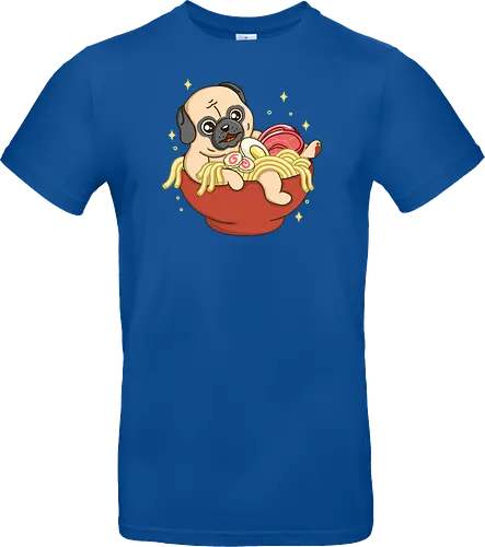 Little Pug and Ramen