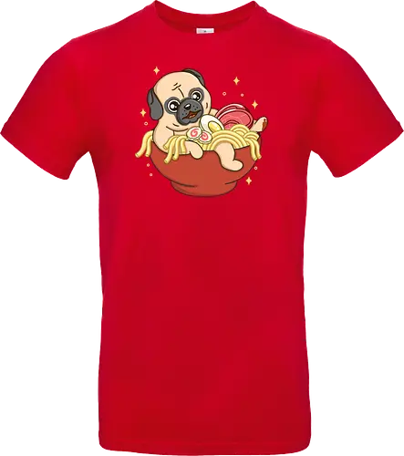 Little Pug and Ramen