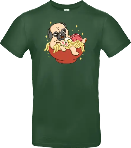 Little Pug and Ramen
