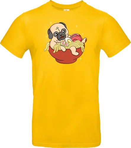 Little Pug and Ramen