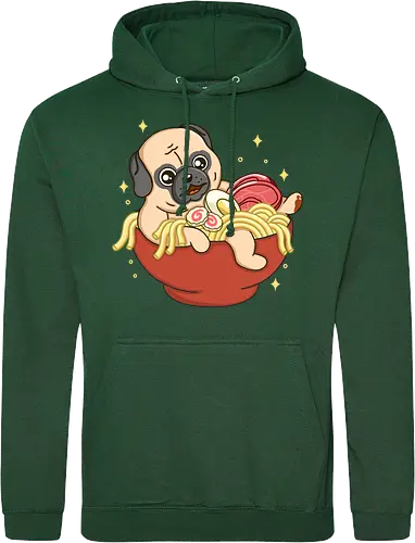 Little Pug and Ramen