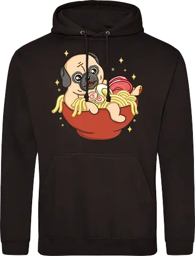 Little Pug and Ramen