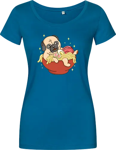 Little Pug and Ramen