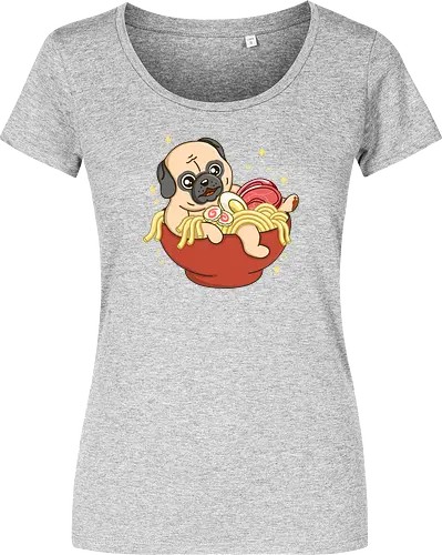 Little Pug and Ramen