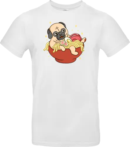 Little Pug and Ramen