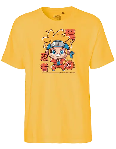 Cute Ninja - ninja, shinobi, chibi, cute, anime, manga - Fairtrade T-Shirt