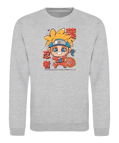 Cute Ninja - ninja, shinobi, chibi, cute, anime, manga - Sweatshirt