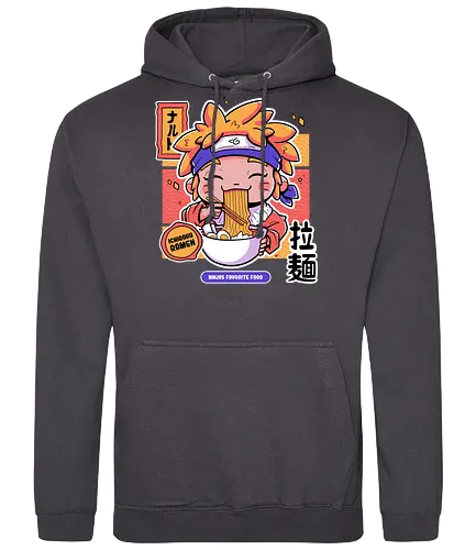 Ninjas Favorite Food - ninja, shinobi, anime, manga, ramen, Ichiraku - Standard Hoodie