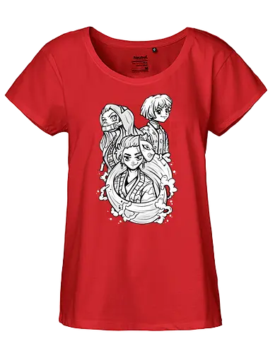 Slayers - demon, slayer, anime, manga - Fairtrade Girl Shirt