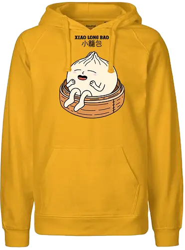 Happy Xiao Long Bao - dumpling, happy, food - Fairtrade Hoodie