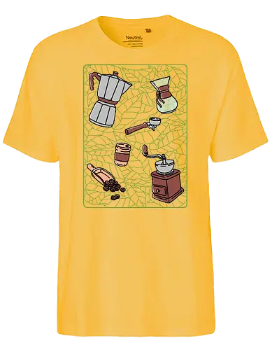 Coffee Time - coffee, kaffee, barista - Fairtrade T-Shirt