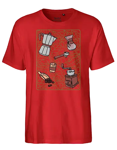 Coffee Time - coffee, kaffee, barista - Fairtrade T-Shirt