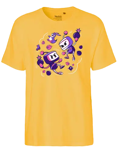 Explosive Battle - bomb, gaming, bombe - Fairtrade T-Shirt