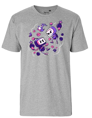 Explosive Battle - bomb, gaming, bombe - Fairtrade T-Shirt