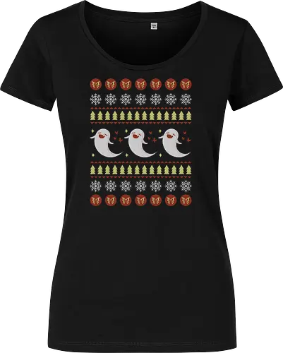 Ghost Impact Ugly Christmas Sweater