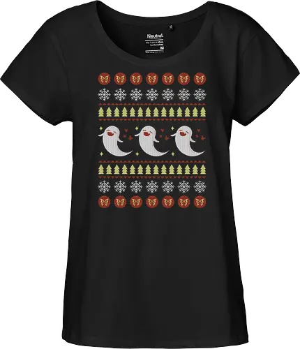 Ghost Impact Ugly Christmas Sweater