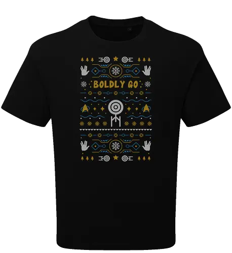 Boldly into Christmas Ugly Sweater
