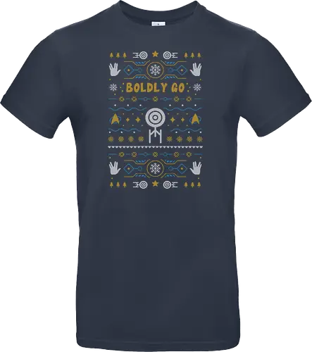 Boldly into Christmas Ugly Sweater