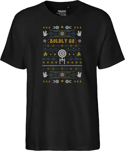 Boldly into Christmas Ugly Sweater