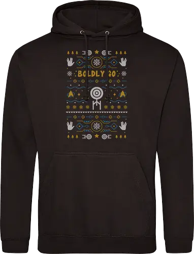 Boldly into Christmas Ugly Sweater