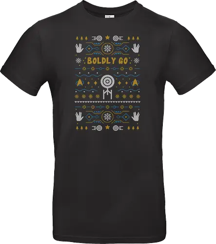 Boldly into Christmas Ugly Sweater
